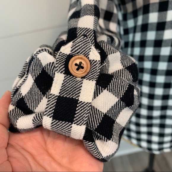 Matilda Jane with Joanna Gaines Flannel Pop Over Shirt XS - Picture 5 of 7